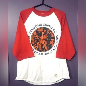 DIAMOND SUPPLY CO. 3/4 Sleeve Shirt